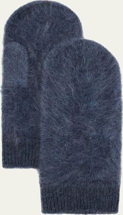 Lisa Yang Brushed Cashmere Mittens