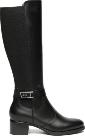 Nero Giardini Over-knee Laarzen - Dames - Hoge Laarzen - Zwart - 37 EU - Leer - Schoenen