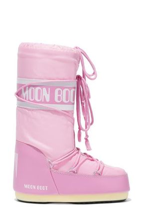 Moon Boot Icon Water Repellent Moon Boot in Pink/Pink at Nordstrom, Size 45