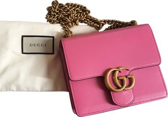 Gucci SMALL MARMONT LEATHER BAG Size S