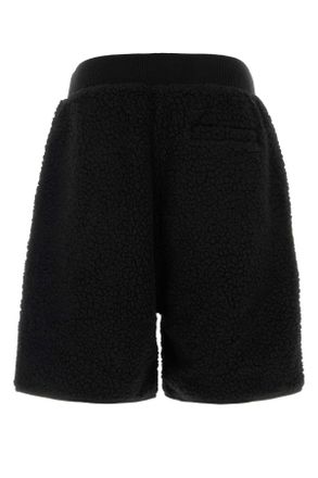 Entire studios Unisex Black Teddy Bermuda Shorts