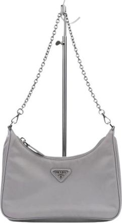 Prada Pre-owned Vintage Schoudertas - Dames - Vintage Schoudertas - Blauw - ONE Size - Vintage