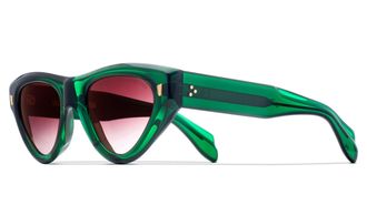Cutler and Gross Bordeaux Gradient Cat Eye Ladies Sunglasses CGSN992650 005 50