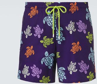Vilebrequin Mahina printed swim trunks