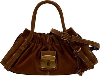Marc Jacobs Tote Bags, female, Brown, Size: ONE SIZE Cristina Small Satchel