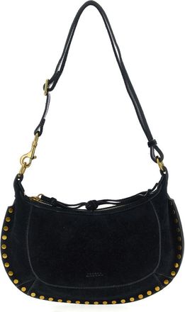 Isabel Marant Black Oskan Moon Shoulder Bag