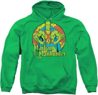 Gildan DC Comics Martian Manhunter Adult Pull Over Hoodie / Hooded Sweatshirt