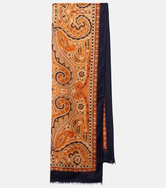 スカーフ ETRO Woman Scarf Beige 1D0679105 8000 ETRO 並行輸入品 エトロ スカーフ シルク マルチカラー Scarf