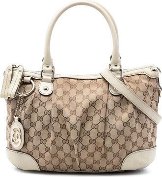Gucci Pre-owned Gucci GG Canvas Sukey Satchel Ladies CLJA3M9JZI6WA5HJ