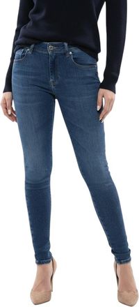 Diesel Blue Skinny Low Rise Jeans