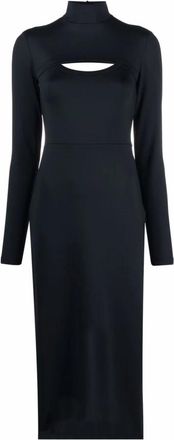 AMBUSH Cut Out Dress - Dames - Casual kleedjes - Zwart - S - Kleedjes