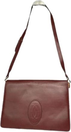 Cartier Pre-owned Cross Body Bags, female, Red, Size: ONE SIZE Pre-owned Vintage Cross Body Bag