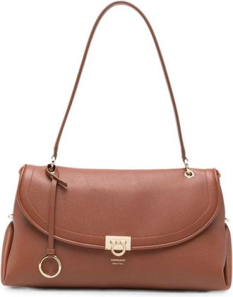 Ferragamo Mujer, Bolsos, Marr&oacute;n, Talla: ONE Size