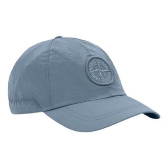 Stone Island 9100011 Nylon Metal ECONYL Baseball Cap Avio Blue L1S159100011S0076V0024