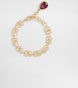 Dolce & Gabbana Logo Bracelet - Woman Bijoux Gold Metal Onesize