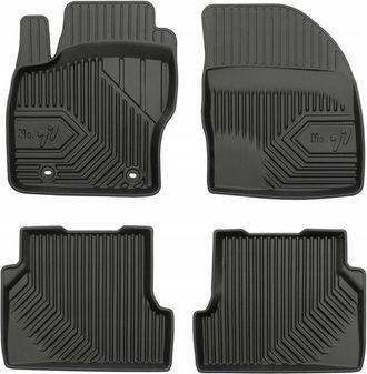 OEM Ford Focus Mk2 2004-2011 Alfombras De Goma Bandejas 77