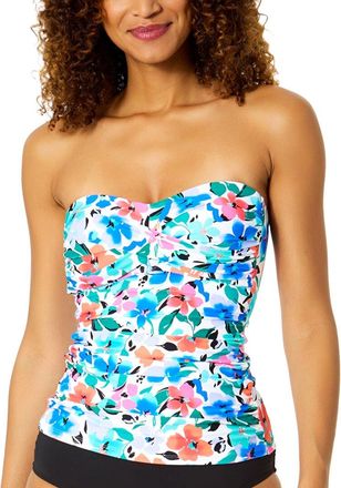 Anne Cole Twist Front Bandeau-Kini