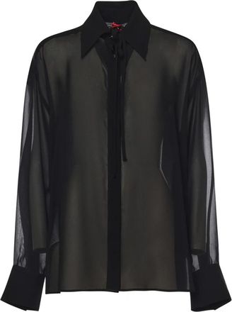 Pinko Shirts - Dames - Overhemden - Zwart - S - Overhemden