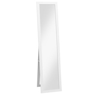 HOMCOM Full Length Mirror - Farmhouse Wall Mirror - Hanging & Freestanding | TJ Hughes