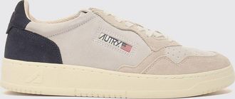 Autry Sneakers Medalist Low in pelle di vitello e camoscio bicolore