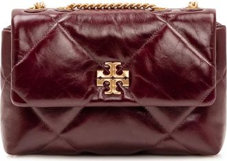 Tory Burch Kira Diamond Shoulder - Dames - Schoudertassen - Bruin - ONE Size - Tassen