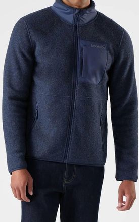 Smartwool Second Cut Fleece Jacket In Deep Navy