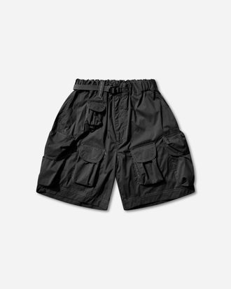 And Wander Men s Multi Pocket Shorts Black