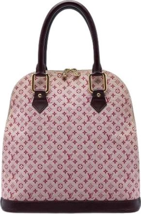 Louis Vuitton Pre-owned Alma Handtas - Dames - Vintage Handtas - Rood - ONE Size - Vintage