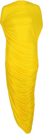 Ferragamo Asymmetric Draped Midi Dress
