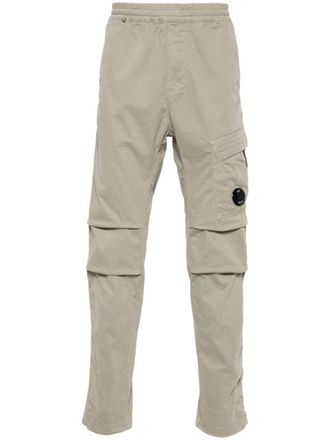 C.P. Company Lens-detail cargo pants - Neutrals