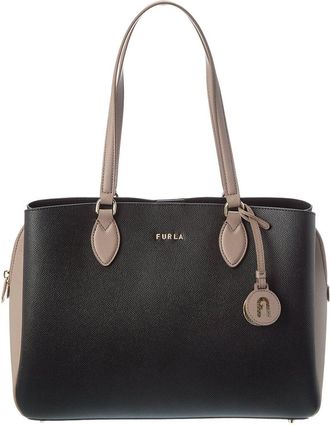 Furla Minerva Leather Tote