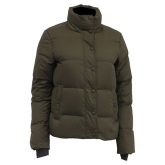 Patagonia Silent Down Jacket in Olive Polyester
