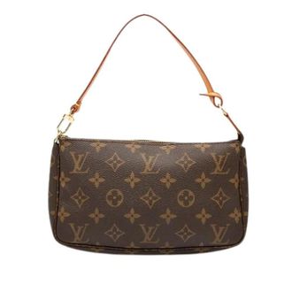 Louis Vuitton Pre-owned Shoulder Bags, female, Brown, Size: ONE SIZE Pre-owned Vintage Shoulder Bag