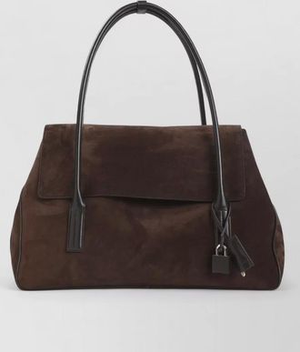 Tom Ford calf leather shoulder bag top handles