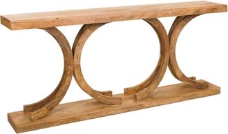 Wanderlust Deco Recibidor de madera marr&oacute;n 173x30x77