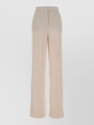 Max Mara virgin wool wide-leg trousers