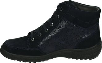Str&ouml;ber Senta 73017H1 - Dames - Veterlaarzen - Blauw - 38 1/2 EU - Schoenen