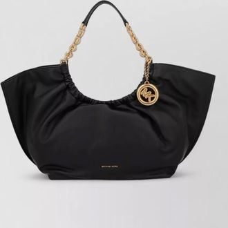 Michael Kors large leather tote bag