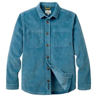 Passenger Backcountry Heavyweight Cord Overshirt Hemd f&uuml;r Herren | blau