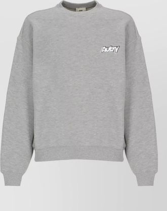 Autry logo print cotton sweatshirt