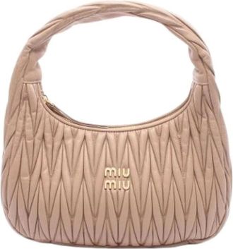 Miu Miu Pre-owned Shoulder Bags, female, Pink, Size: ONE SIZE Pre-owned Shoulder Bag