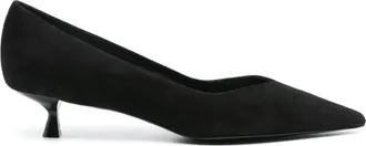 Stuart Weitzman 35mm Eva pumps - women - Suede - 35,5 - Black