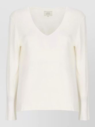 Loulou Studio v-neck long-sleeve sweater