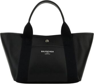Balenciaga Tote Bags, female, Black, Size: ONE SIZE Biarritz Tote Bag Small