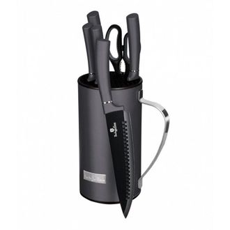 Berlinger Haus Juego De Cuchillos Berlinger Haus Bh-2600 En Soporte