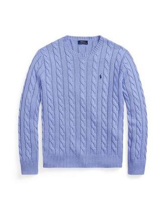 Ralph Lauren CABLE-KNIT COTTON SWEATER