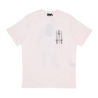 Dolly Noire Outline Tee - - Tops - Uomo - Rosa - L