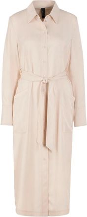 Marc Cain Midi-Lange Hemdjurk - Dames - Jurken - Roze - Maat: M