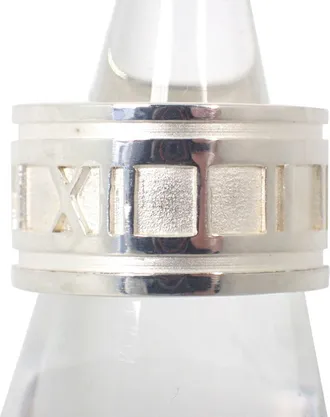 Tiffany & Co. Sterling Silver 925 Band Ring (Pre-Owned)