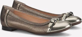 AGL Womens Monika Pebble Flat In Metallic